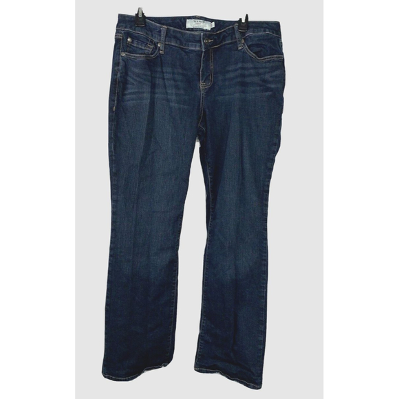 Torrid Jeans Womens 14 Relaxed Boot Dark Wash Bootcut Denim Stretch